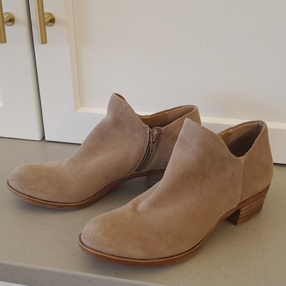 Lucky Brand Suede Booties
